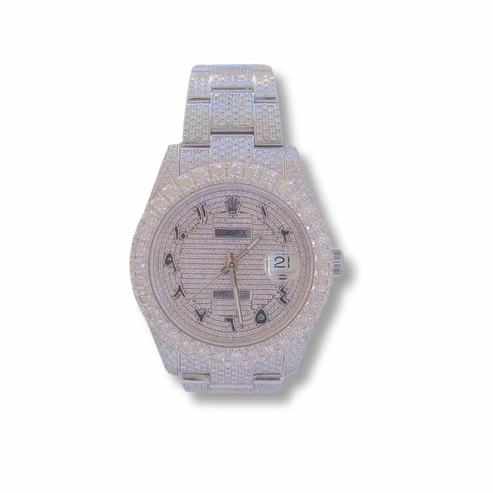 Reloj de pulsera Rolex DateJust en plata de ley